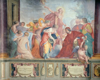 Lorenzo de Medici and Apollo Welcome the Muses and Virtues to Florence by Cecco Bravo